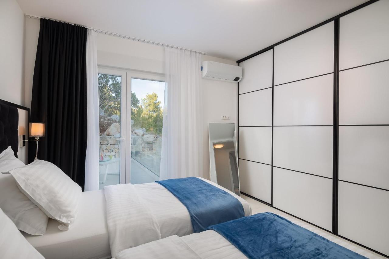 Villa Adria View With Heated Pool I Trogir Bagian luar foto