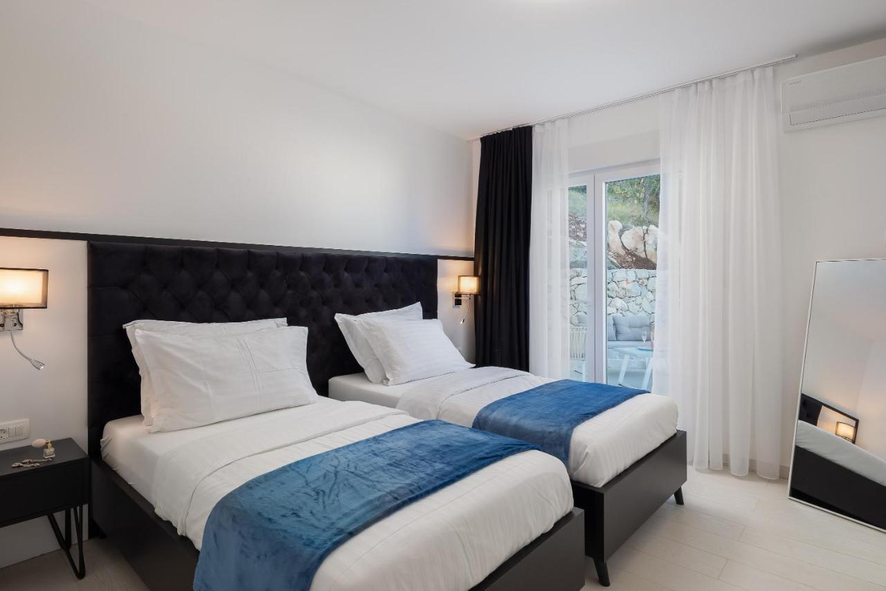 Villa Adria View With Heated Pool I Trogir Bagian luar foto